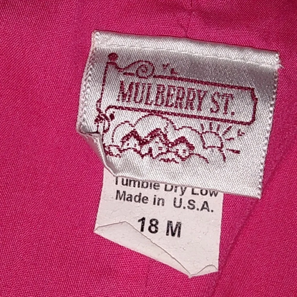 💓HP! Mulberry St. | Vtg. Girls Courdory Overalls Romper 18M
